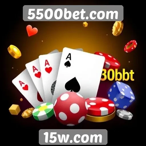 Variedade de jogos oferecidos na plataforma 5500bet.com